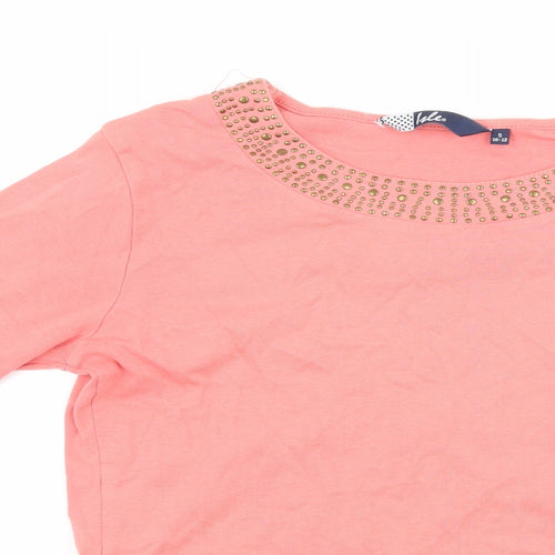 isle Womens Pink   Basic T-Shirt Size S