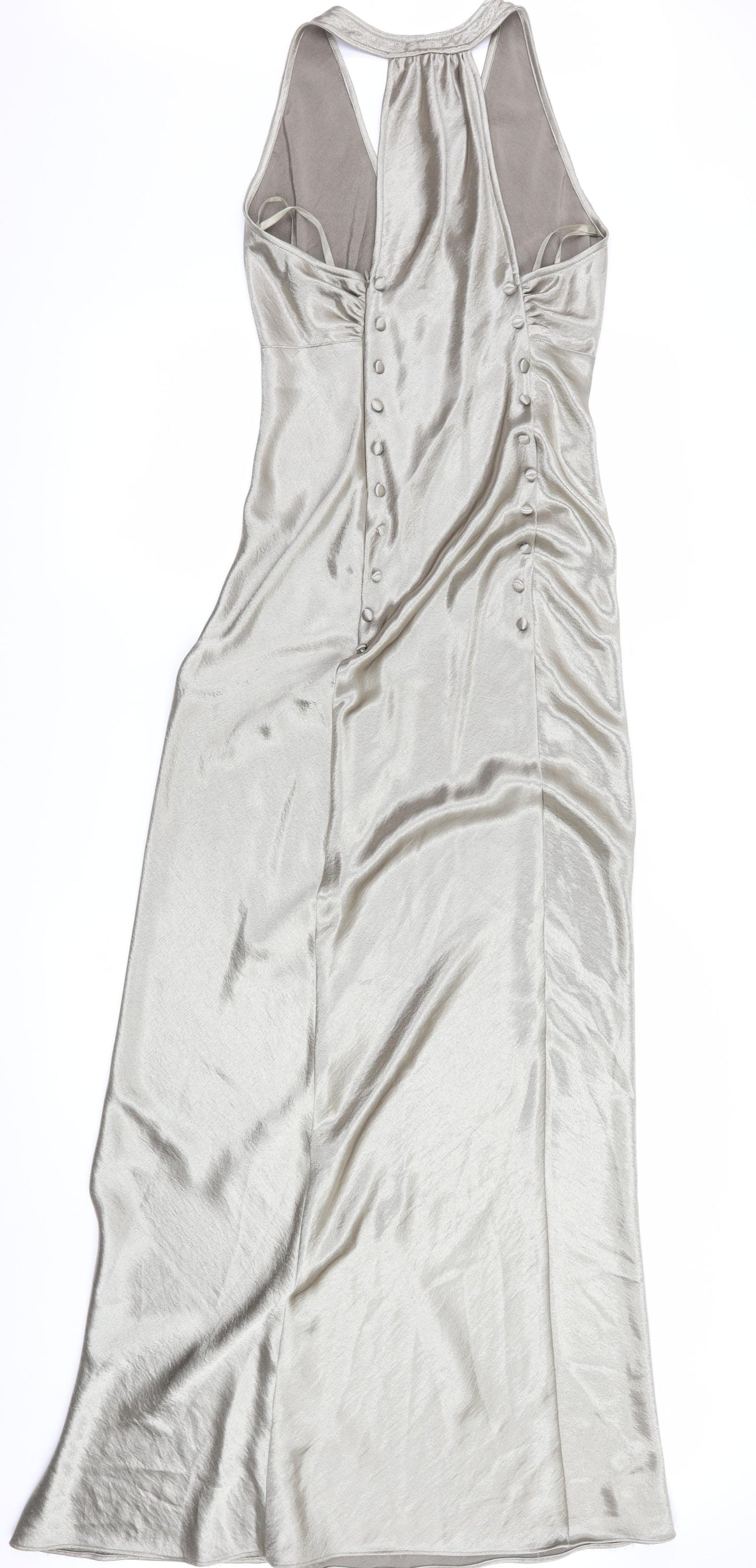 Topshop Womens Silver   Maxi  Size 10