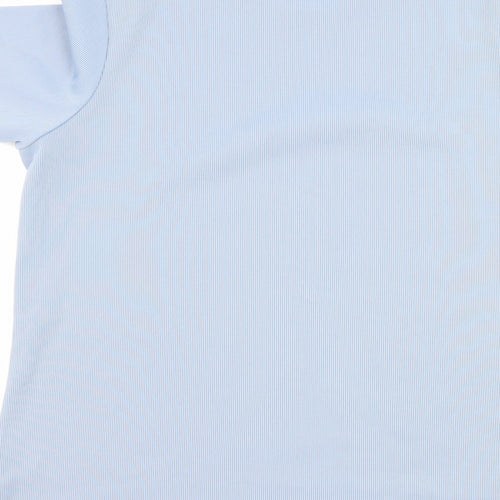 Classic Elements Womens Blue   Basic T-Shirt Size L
