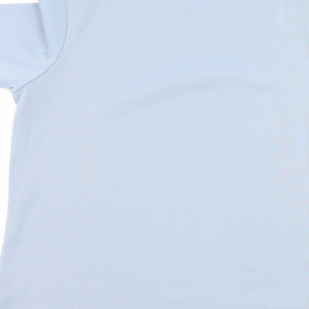 Classic Elements Womens Blue   Basic T-Shirt Size L