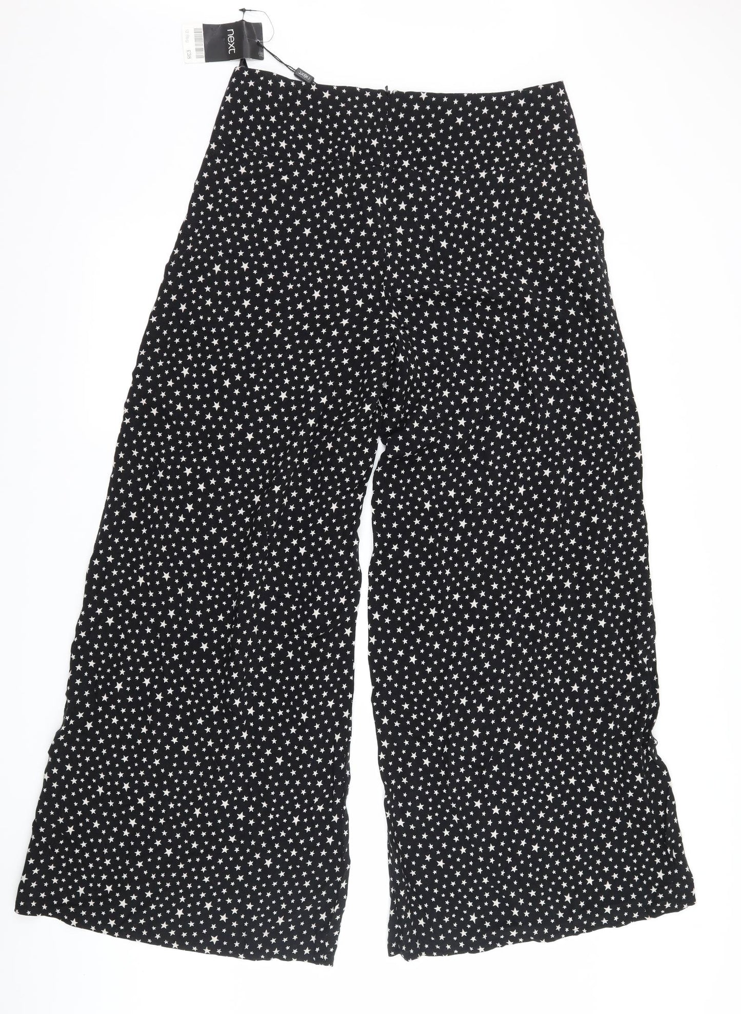 NEXT Womens Black   Trousers  Size 12 L29 in
