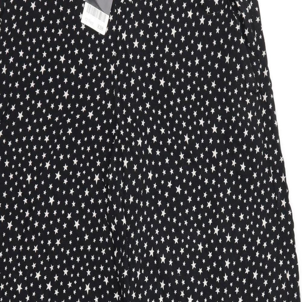 NEXT Womens Black   Trousers  Size 12 L29 in