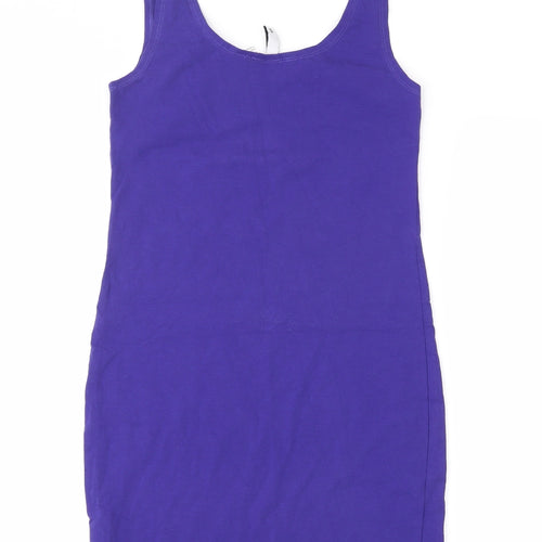 Divided Womens Blue   Tank Dress  Size S