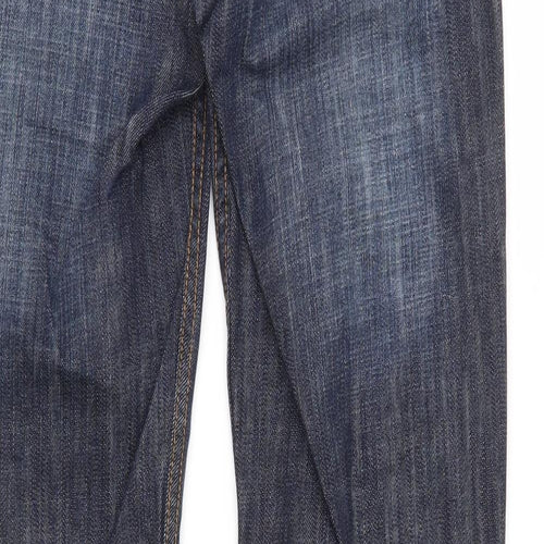Moto Mens Blue   Straight Jeans Size 30 in L34 in