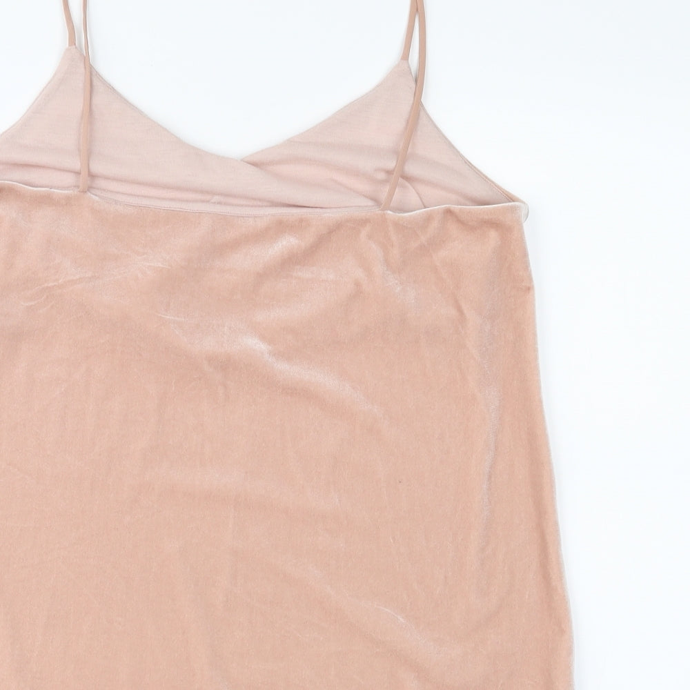 H&M Womens Pink   Basic Blouse Size S