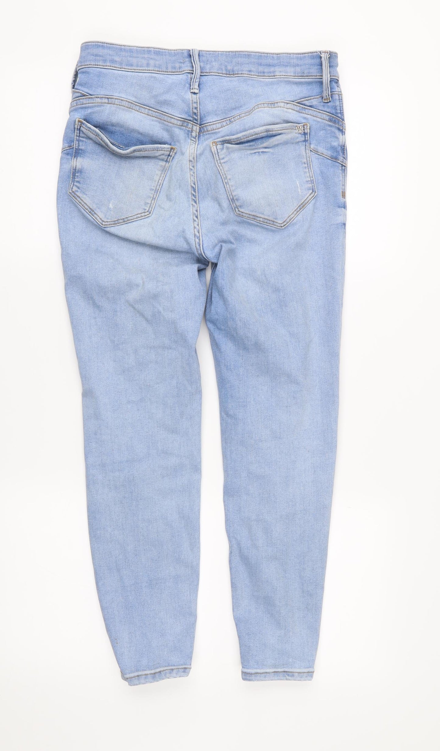 River Island Womens Blue   Skinny Jeans Size 12 L25 in