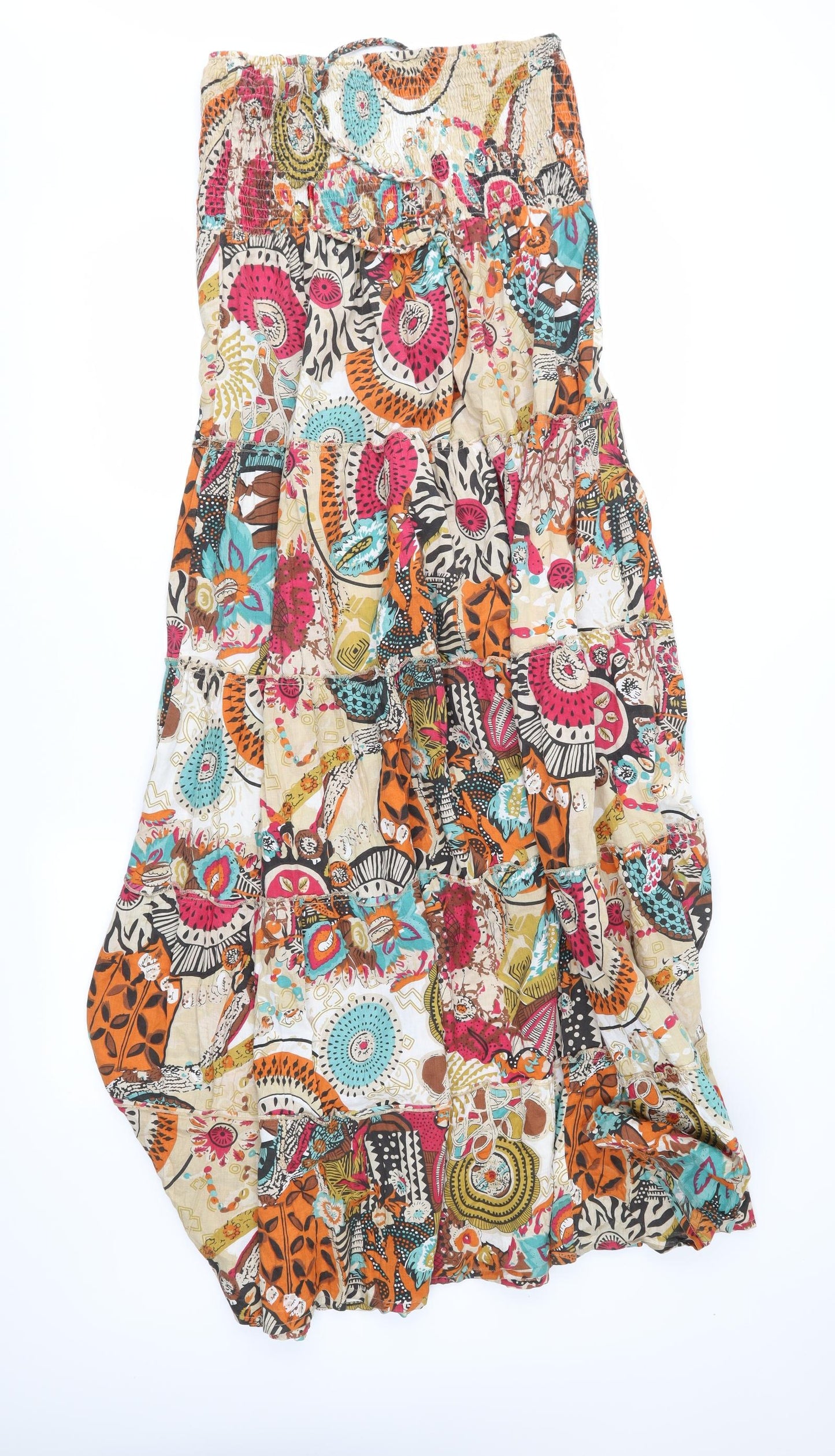 River Island Womens Brown Floral  Maxi  Size S