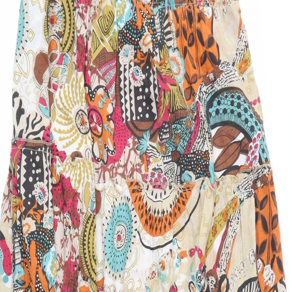 River Island Womens Brown Floral  Maxi  Size S