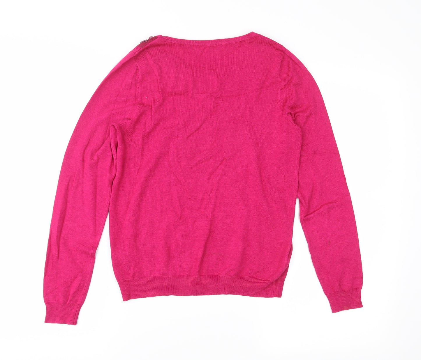 m&s Womens Pink   Pullover Jumper Size 8