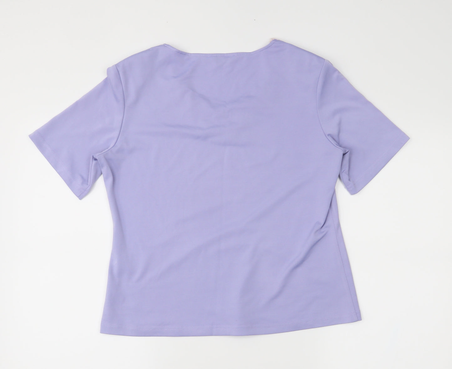 Berkertex Womens Purple   Basic Blouse Size 14