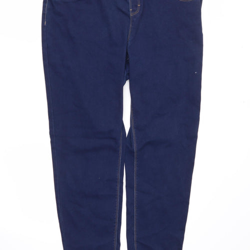 George Womens Blue   Jegging Jeans Size 20 L30 in - Elastic Waist