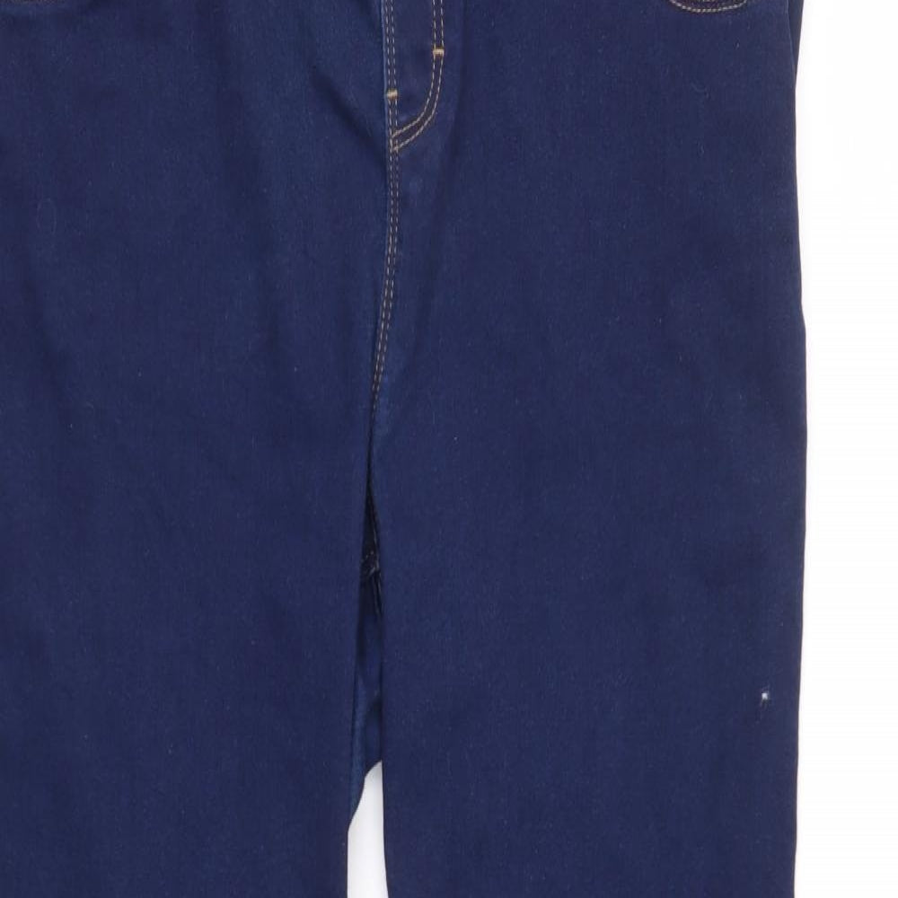 George Womens Blue   Jegging Jeans Size 20 L30 in - Elastic Waist