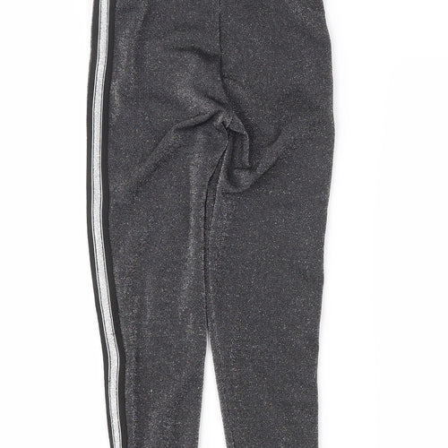 George Girls Grey   Jegging Trousers Size 7-8 Years