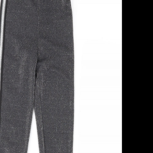 George Girls Grey   Jegging Trousers Size 7-8 Years