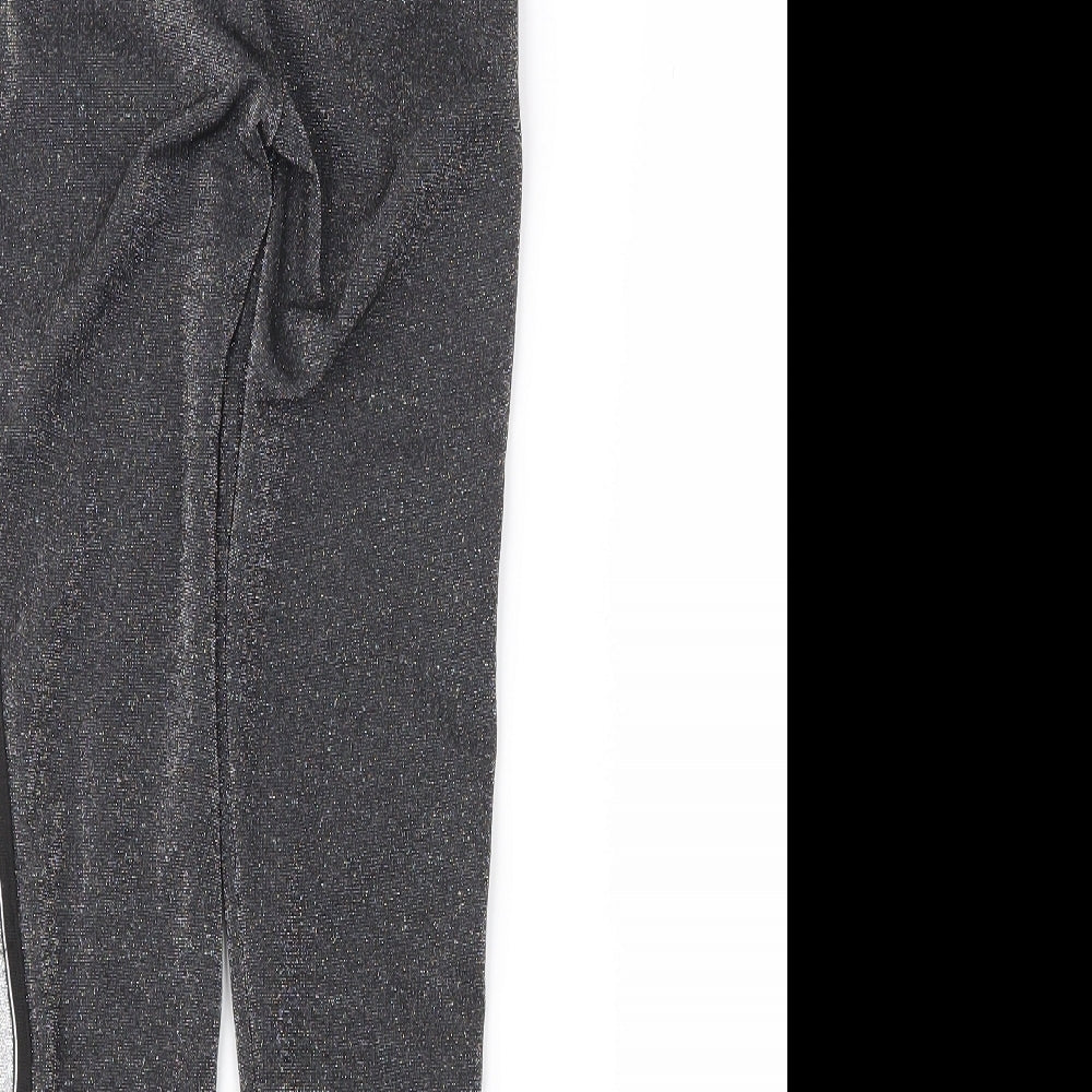 George Girls Grey   Jegging Trousers Size 7-8 Years