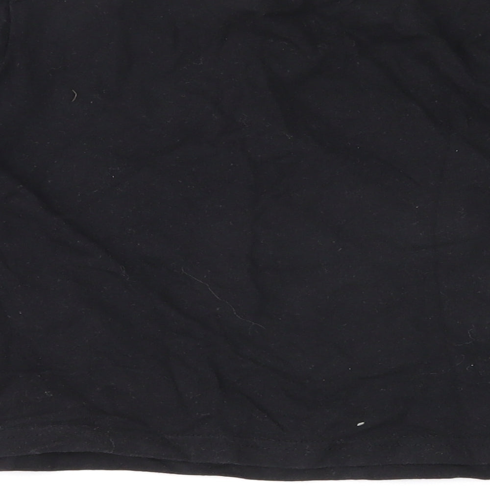TU Boys Black   Basic T-Shirt Size 5-6 Years