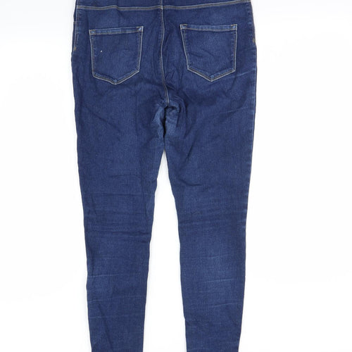 George Womens Blue   Jegging Trousers Size 10 L29 in