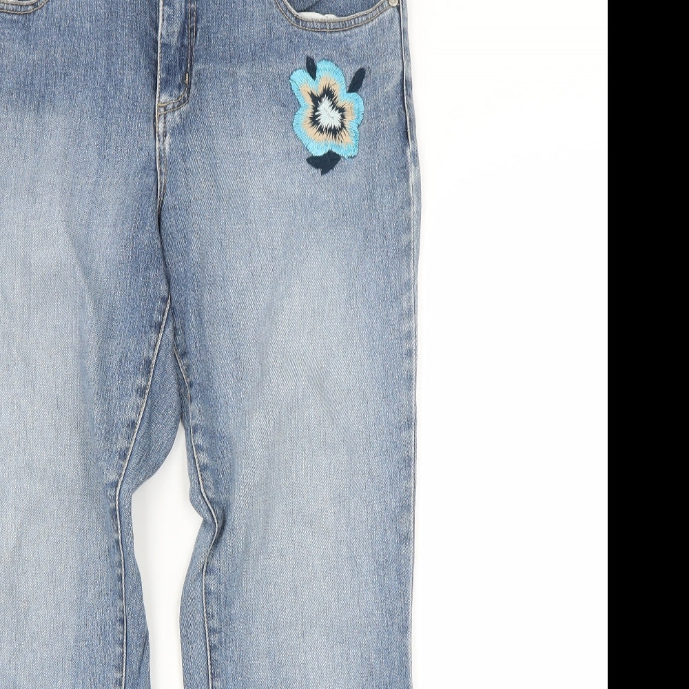 Santana Womens Blue   Flared Jeans Size 12 L28.5 in
