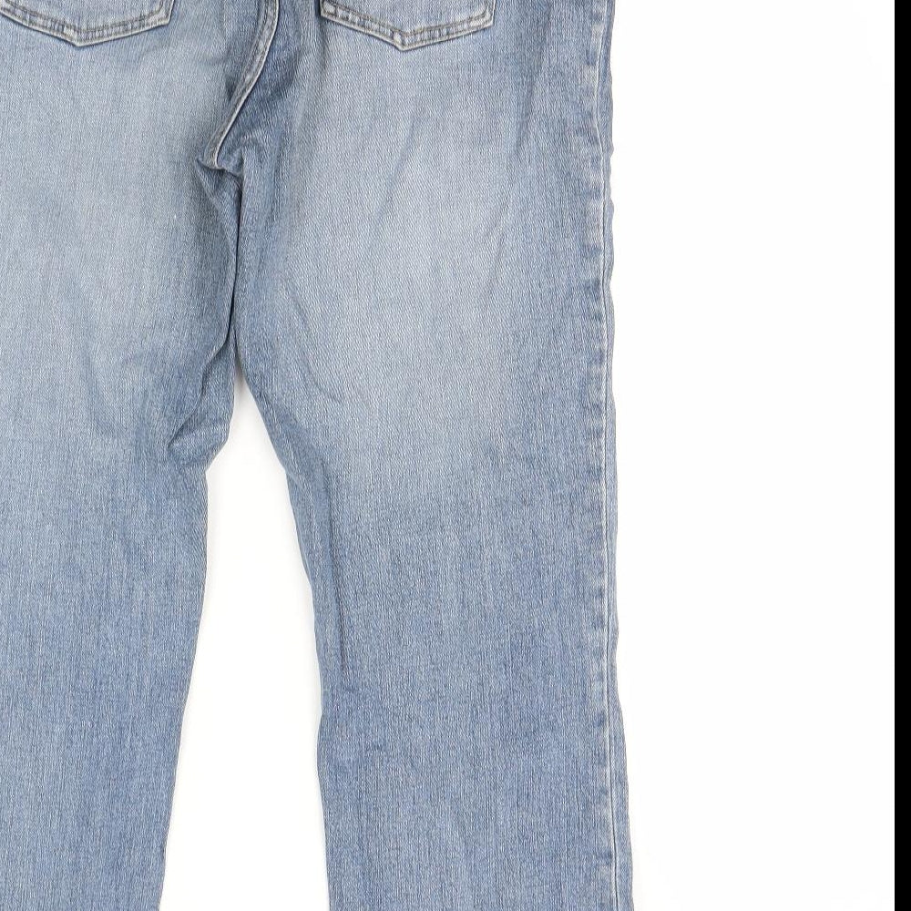Santana Womens Blue   Flared Jeans Size 12 L28.5 in