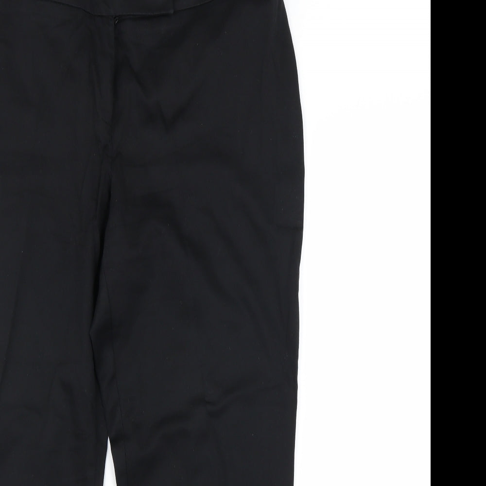 Dorothy Perkins Womens Black   Trousers  Size 14 L26 in