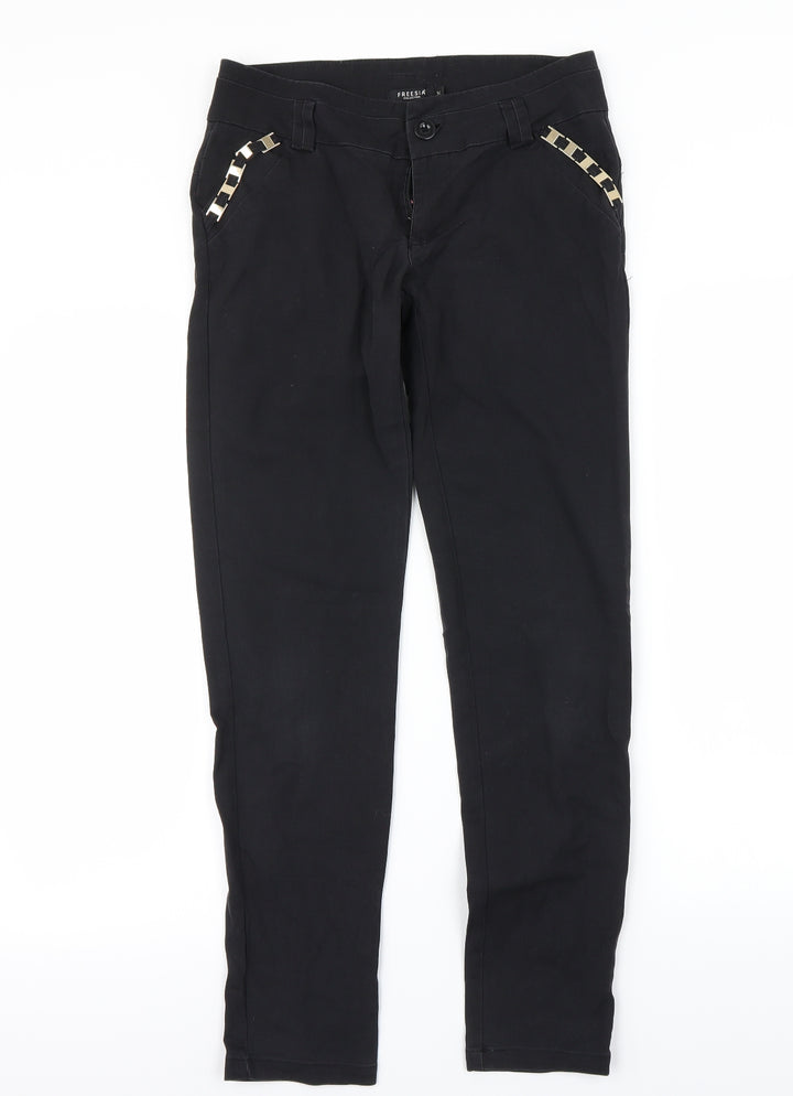 Freesia Womens Black   Skinny Jeans Size M L29 in