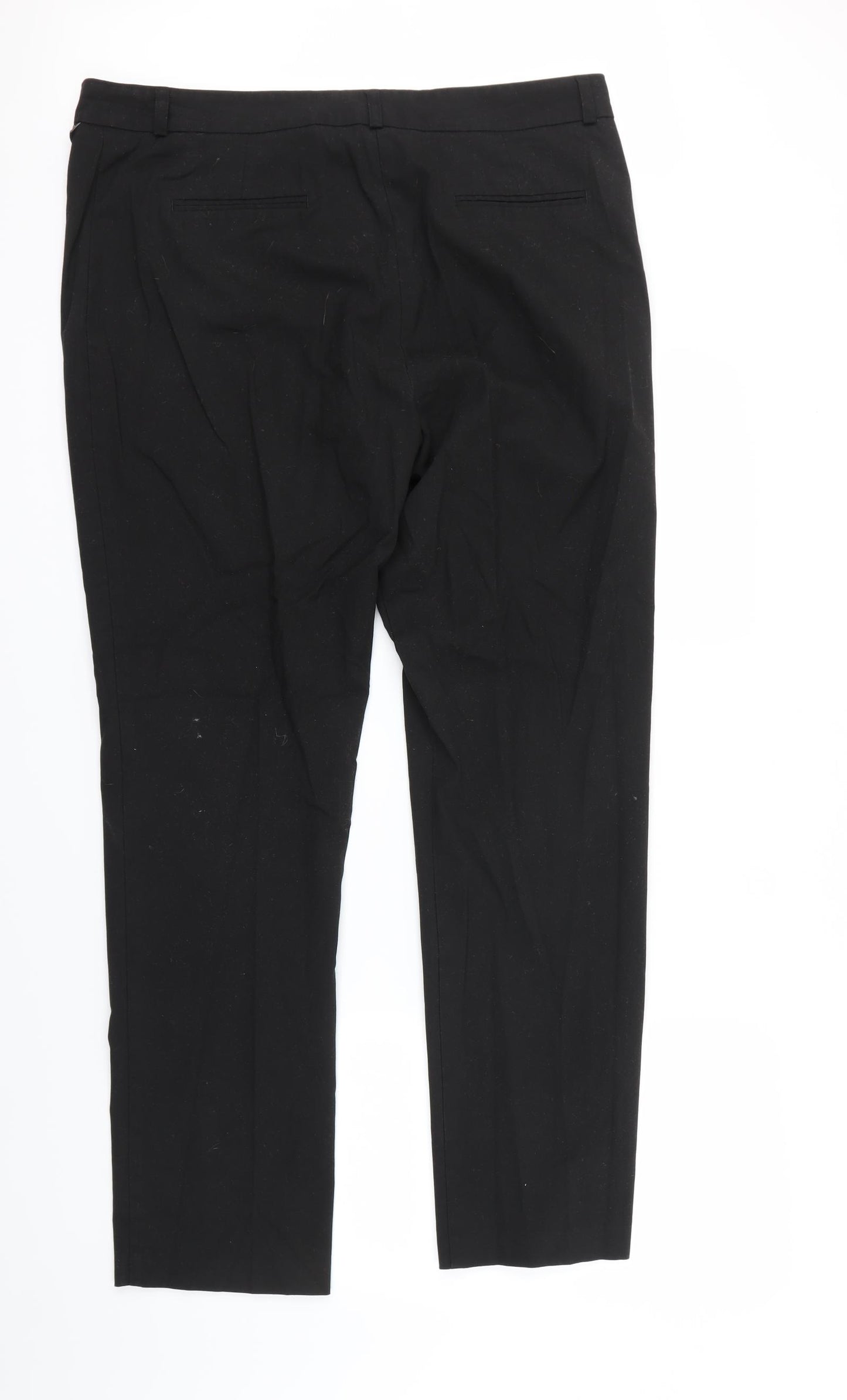incorporatewear Womens Black   Dress Pants Trousers Size 16 L28 in