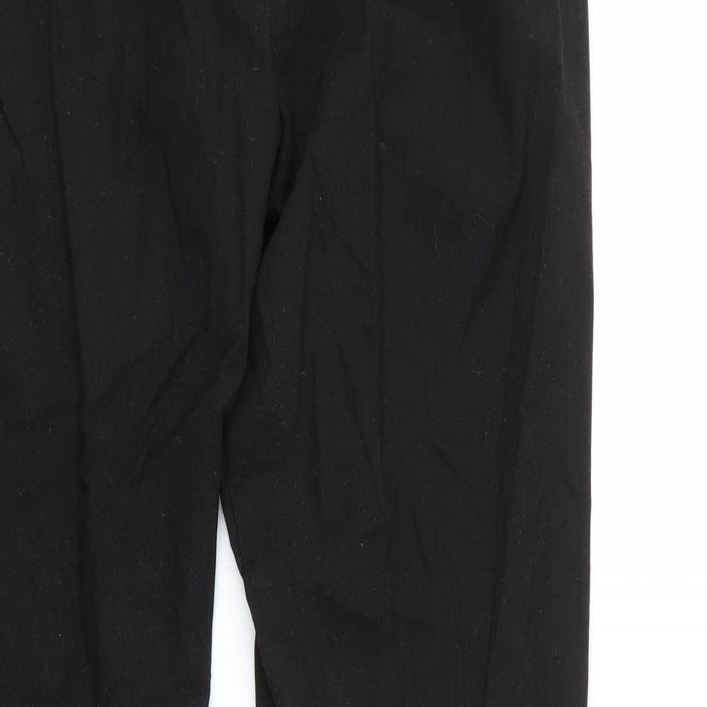 incorporatewear Womens Black   Dress Pants Trousers Size 16 L28 in