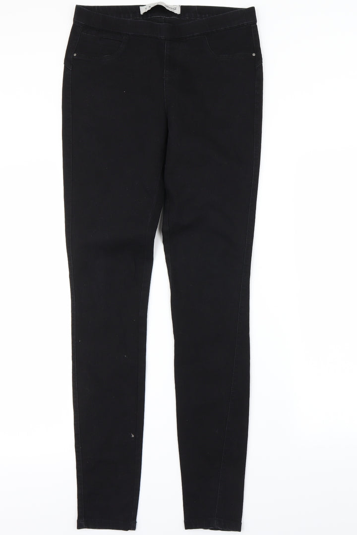 denim&co Womens Black Jegging Jeans Size 10 L31 in