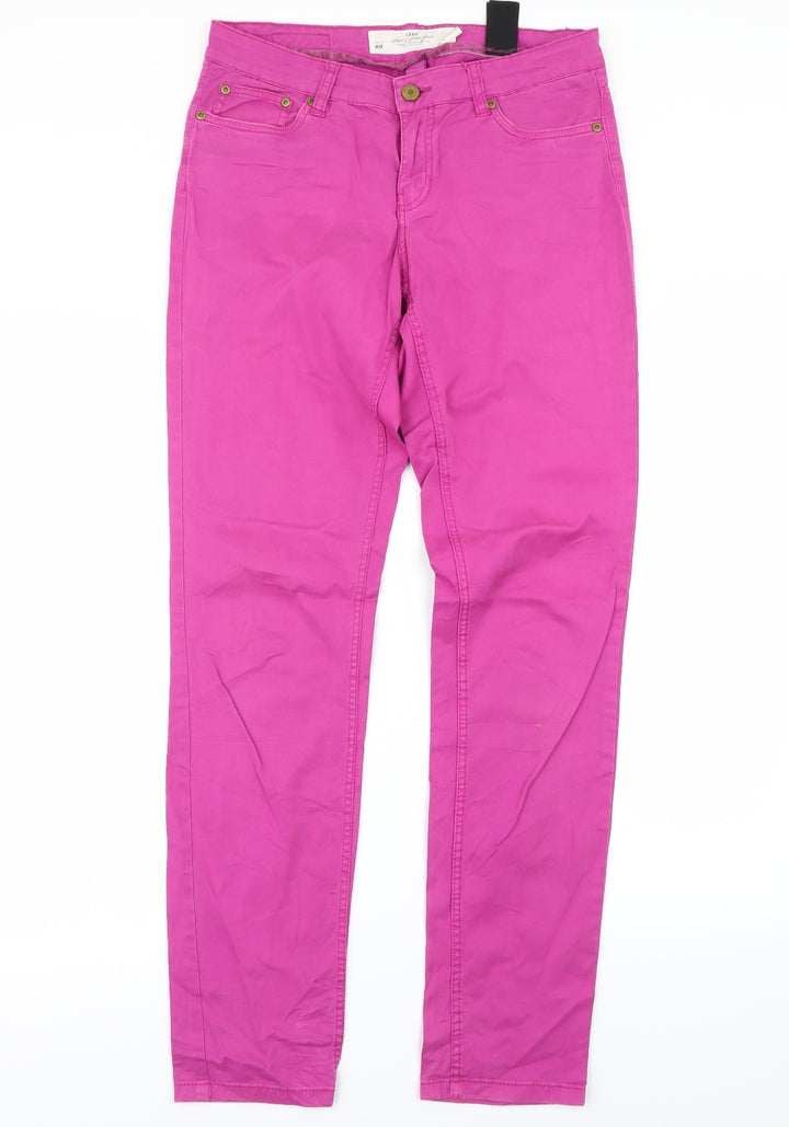 H&M Womens Pink Skinny Jeans Size 10 L26 in
