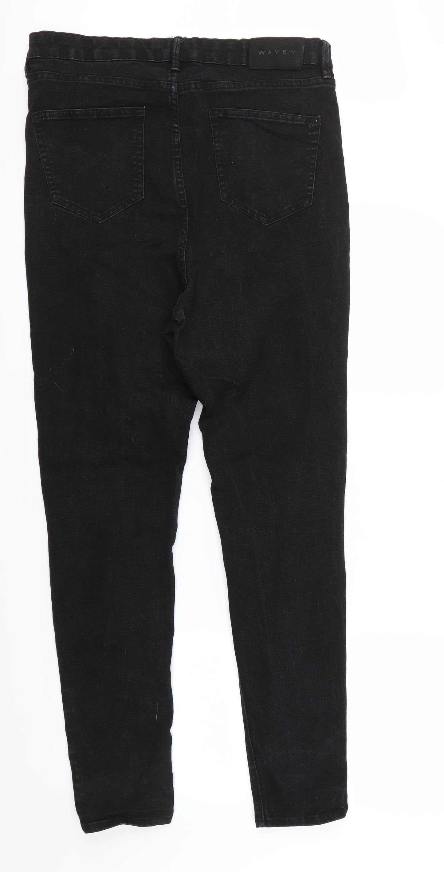 Waven Womens Black   Skinny Jeans Size 14 L27 in