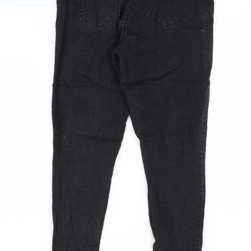 denim&co Womens Black   Jegging Jeans Size 14 L28 in