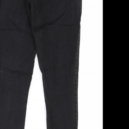 denim&co Womens Black   Jegging Jeans Size 14 L28 in