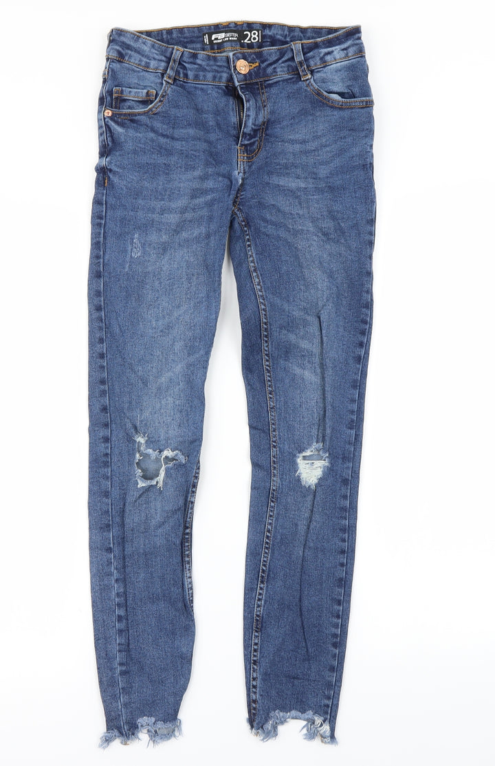FB Sister Womens Blue   Skinny Jeans Size 28 in L29 in