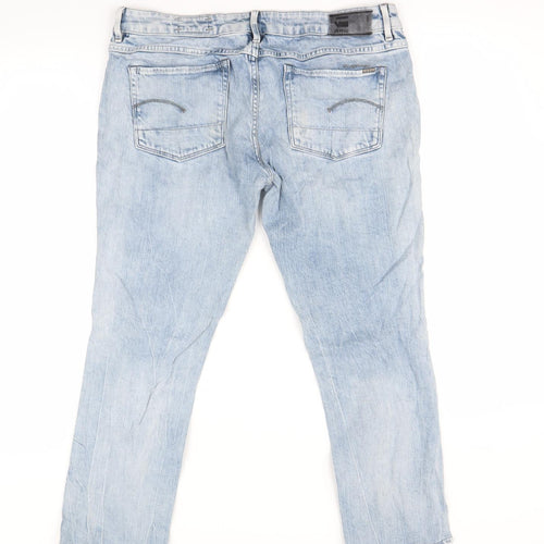 G Star Mens Blue   Bootcut Jeans Size S L32 in