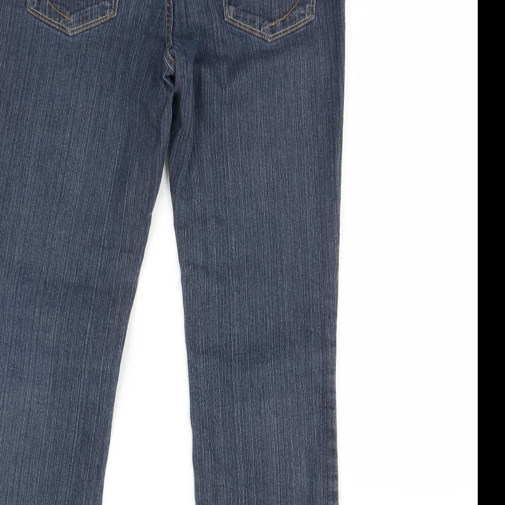 Preworn Womens Blue   Bootcut Jeans Size 12 L27 in