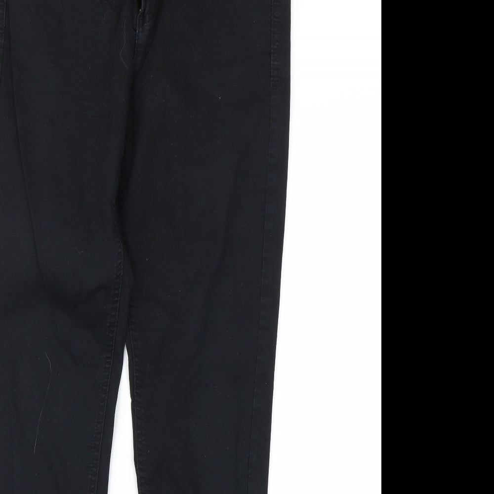 m&S Womens Black   Skinny Jeans Size 12 L27 in