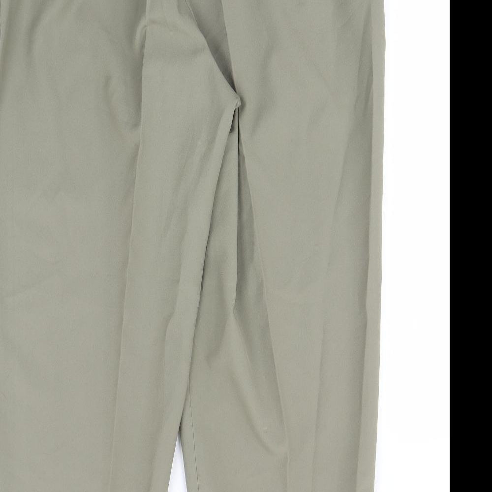Canda Womens Green   Dress Pants Trousers Size 22 L29 in