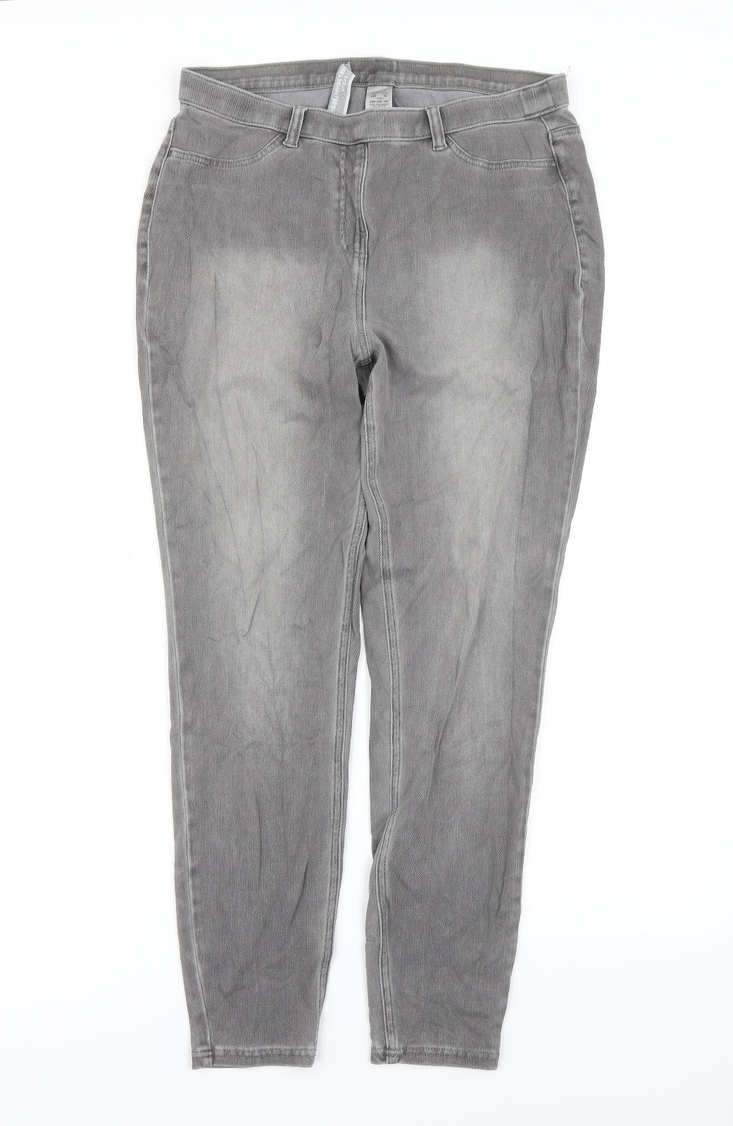 Next  Womens Grey   Jegging Jeans Size 14 L27 in