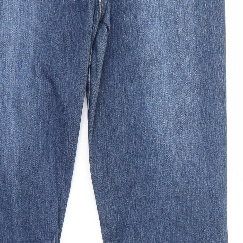 F&F Womens Blue   Bootcut Jeans Size 16 L30 in