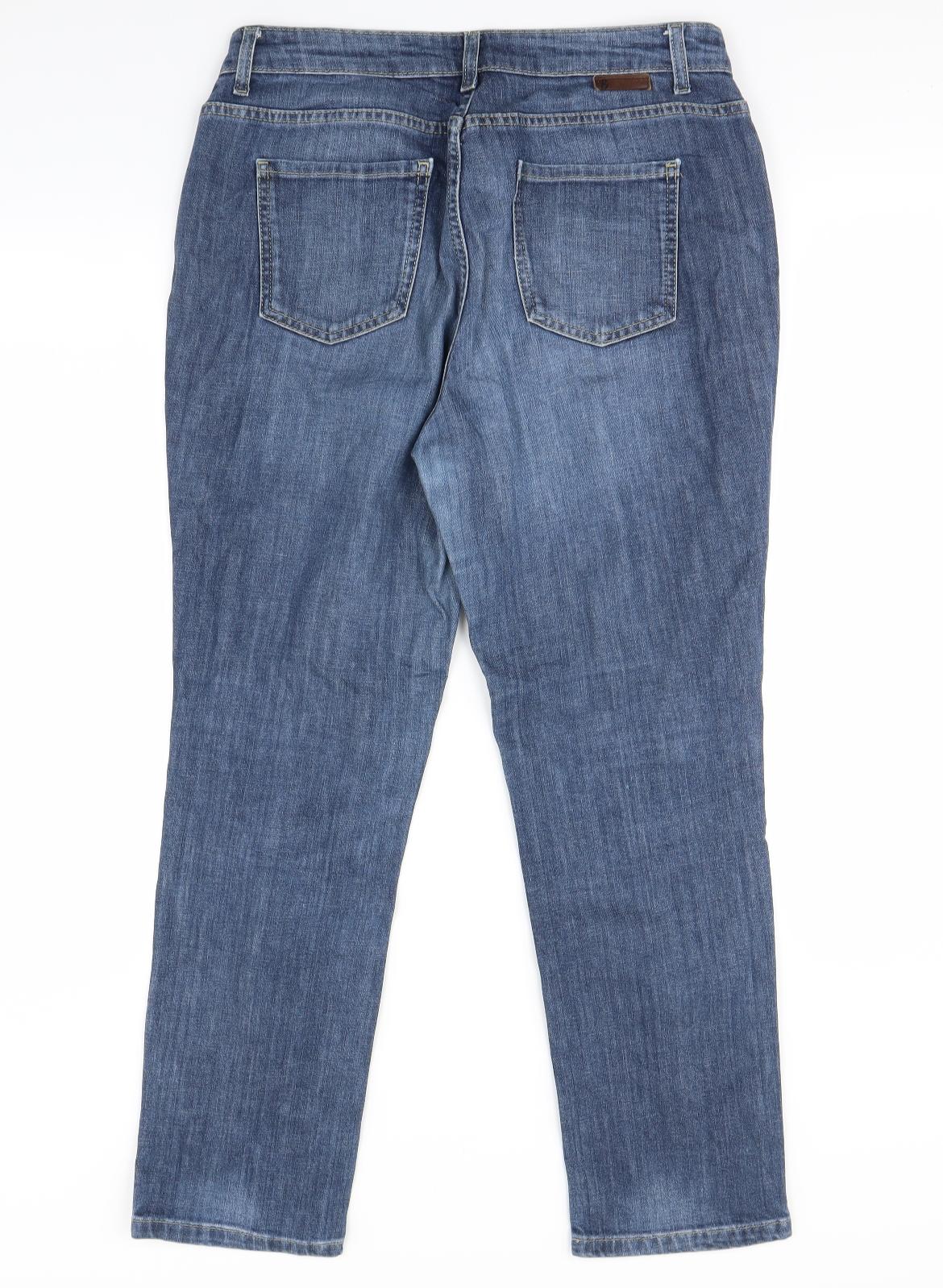 Boden Womens Blue   Bootcut Jeans Size 14 L29 in
