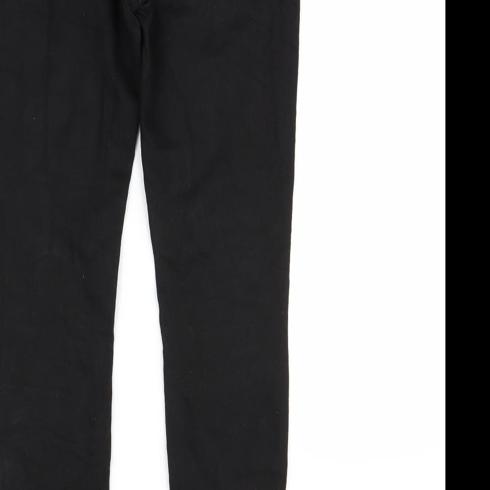 Yazz Collection Womens Black   Skinny Jeans Size 32 in L27 in