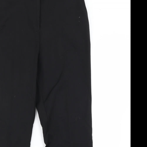 bm Collection Womens Black   Dress Pants Trousers Size 10 L28 in
