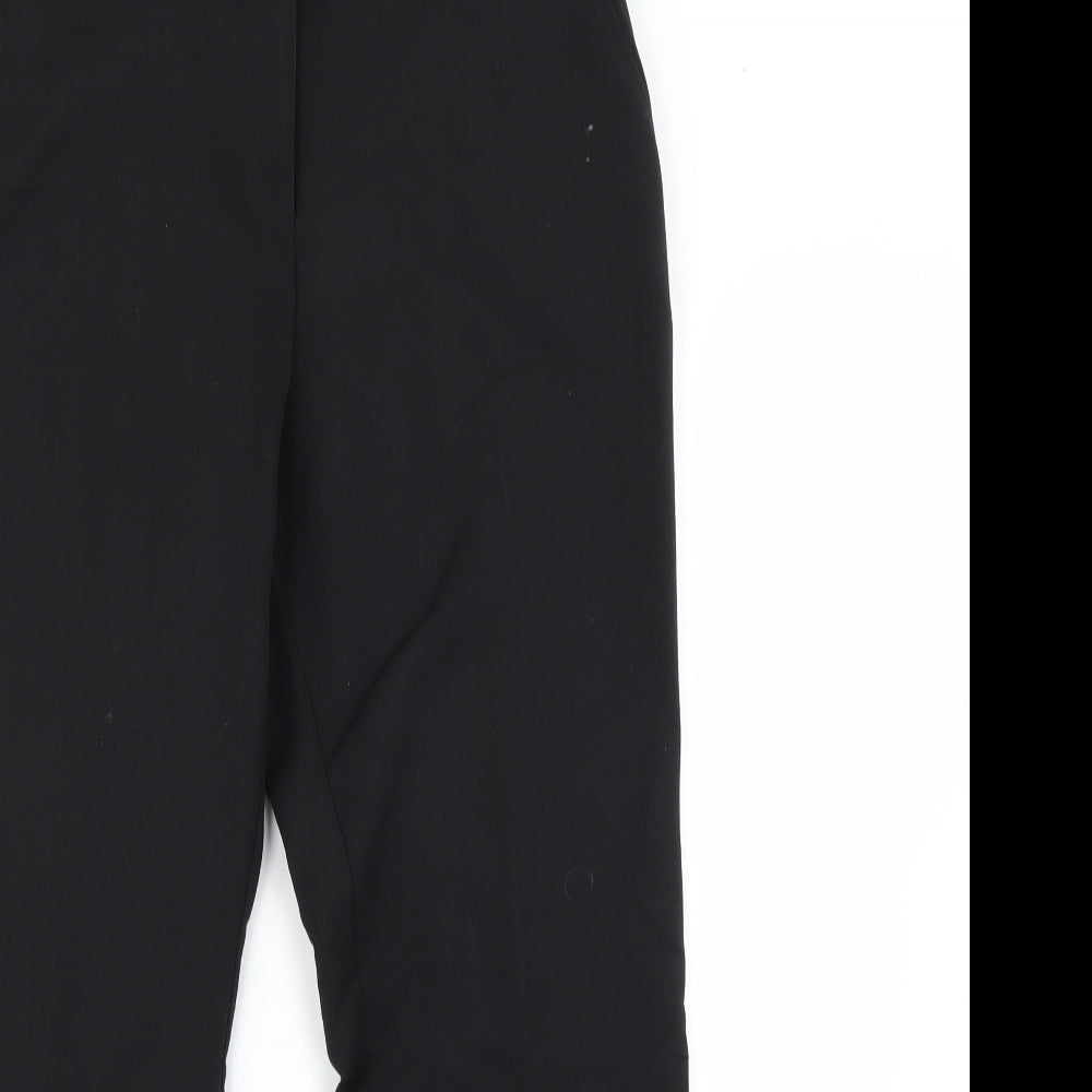 bm Collection Womens Black   Dress Pants Trousers Size 10 L28 in