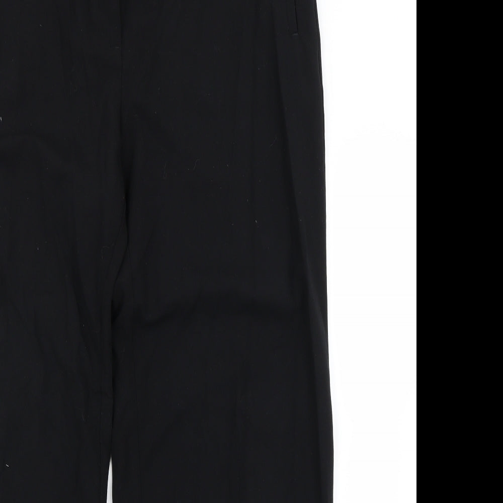 M&S Womens Black   Dress Pants Trousers Size 18 L28 in