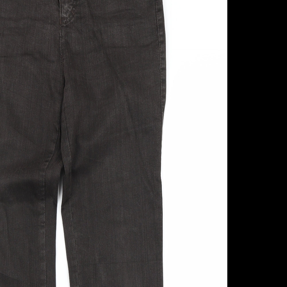Preworn Womens Brown   Bootcut Jeans Size 12 L29 in