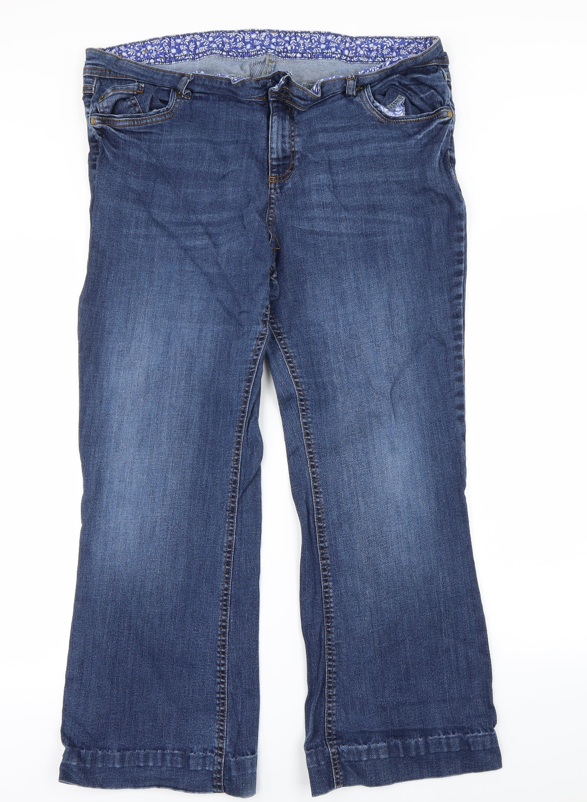 George Womens Blue   Bootcut Jeans Size 22 L29 in