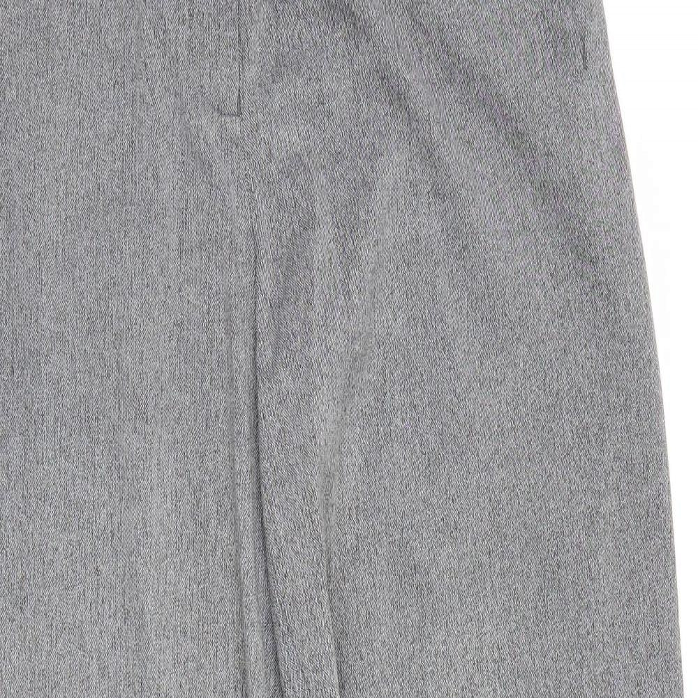 Next  Womens Grey   Dress Pants Trousers Size 12 L27 in