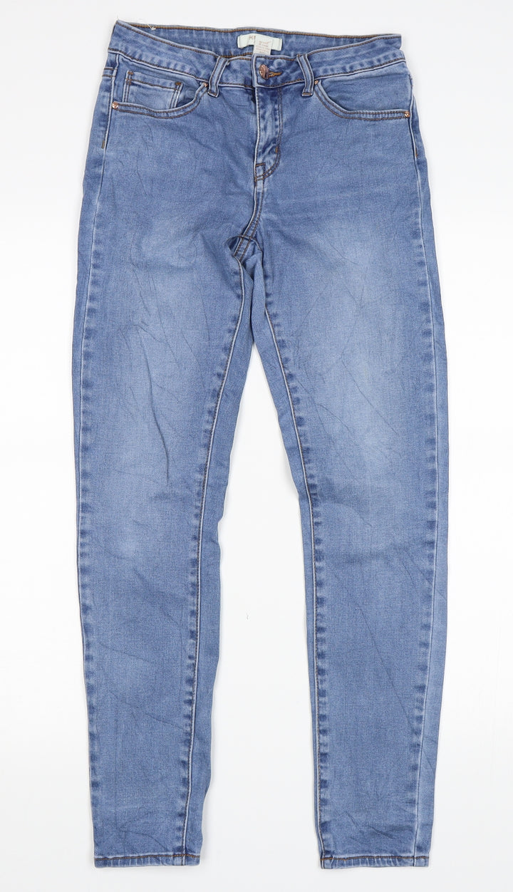 FOREVER 21 Womens Blue Skinny Jeans Size 26 in L29 in