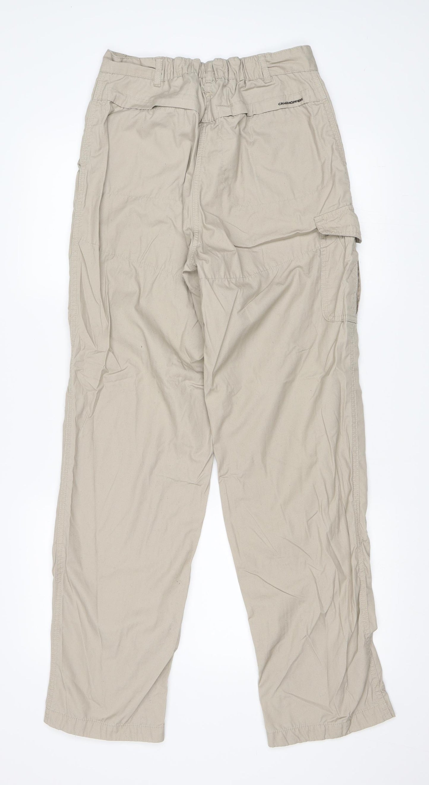 Craghoppers Womens Beige   Cargo Trousers Size 12 L29 in