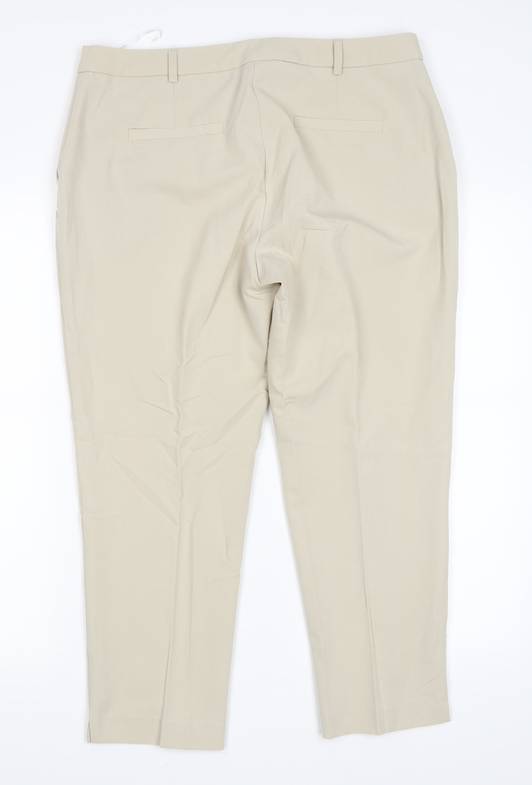 Dorothy Perkins Womens Beige   Trousers  Size 12 L25 in